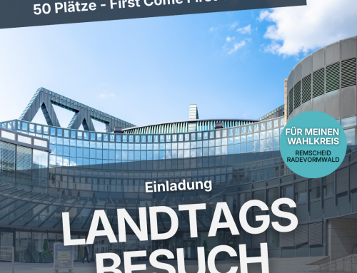 Einladung zur Samstagsbesucherführung im Landtag