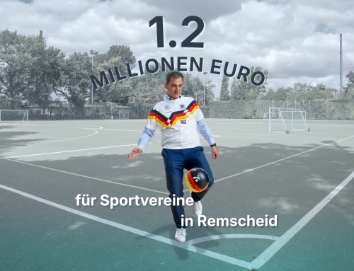 Sportvereine in Remscheid erhalten fast 1,2 Millionen Euro